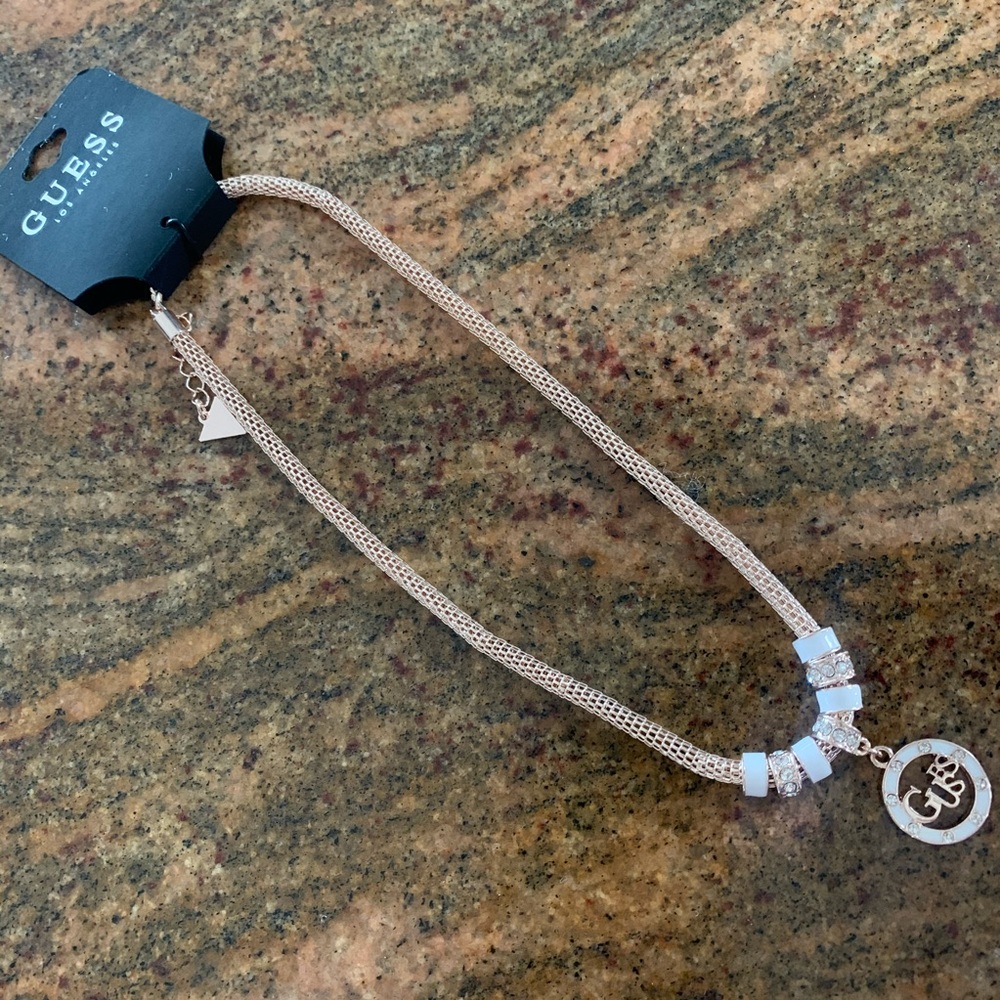 GUESS Necklace Rose Gold (NWT)